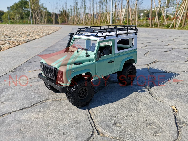 MN 90 модель D90 1:12 Радиоуправляемый гусеничный автомобиль 4WD 2,4G беспроводной пульт дистанционного управления для вождения грузовика Defender звукосниматель радиоуправляемая светодиодная машина игрушки