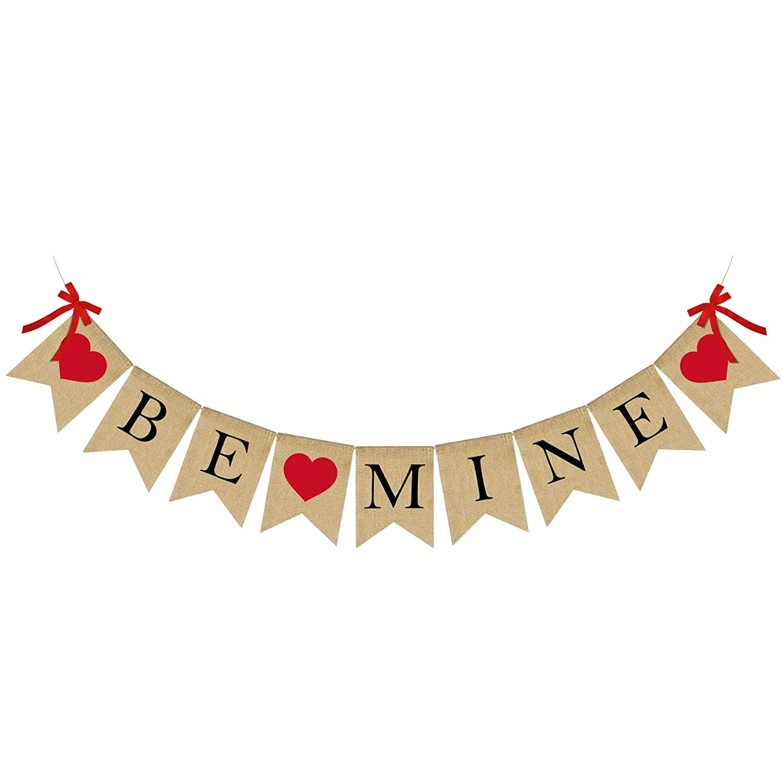 

Valentine's Day Decoration Flag Flash Pink Love Flower Decoration Love Party