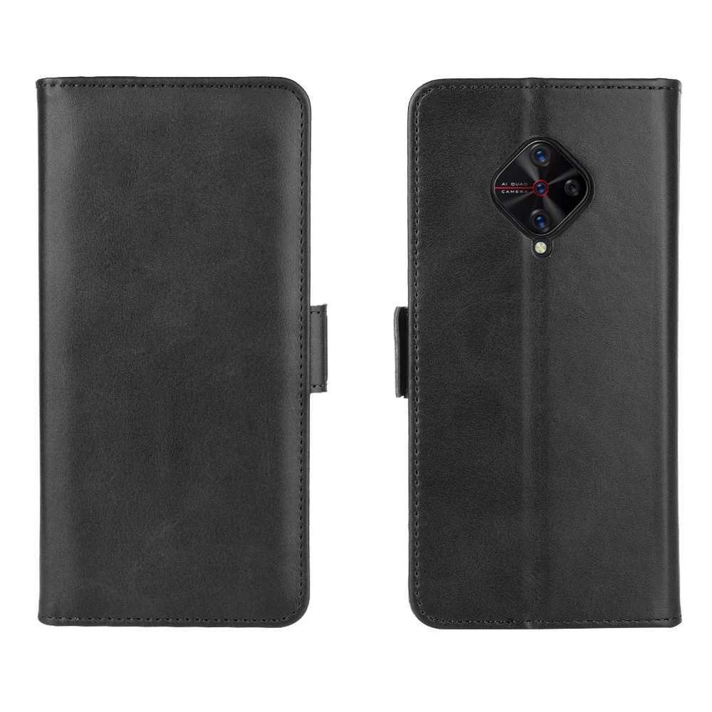 Кожаный чехол-книжка для vivo X50e