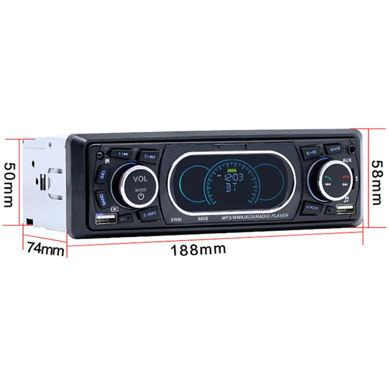 12V Universal car audio player Car Bluetooth Card U Disk MP3 Player Replaces CD / DVD Host sound | Автомобили и мотоциклы