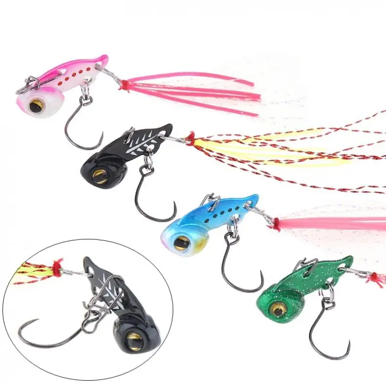 Миниатюрная свинцовая медная металлическая Рыболовная Приманка VIB 3g жесткая