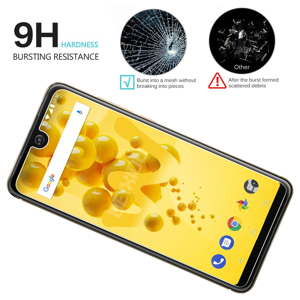 Закаленное стекло для Wiko View 2 шт. защита экрана 2.5D 9h закаленное WIKO VIEW защитная