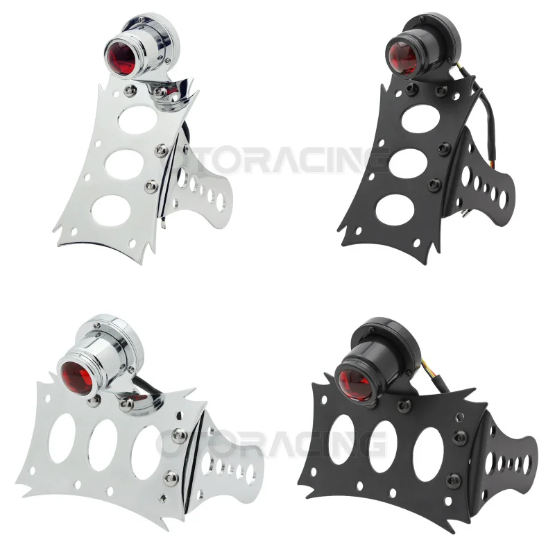 Светодиодный задний стоп светильник сигнал для номерного знака мотоцикла