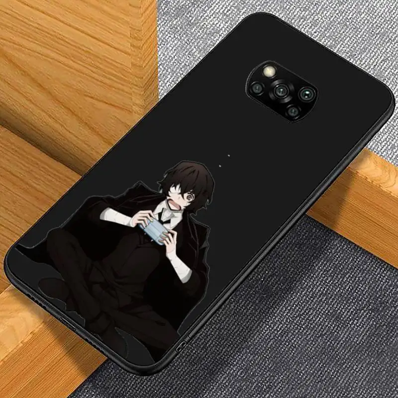 

Japan anime bungou stray Phone Case For Xiaomi Mi Redmi Note 7 8 9 pro 8T 9T 9S 9A 10 Lite pro