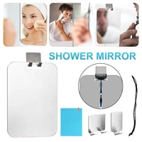 large shower mirror fogless shaving mirror for acrylic anti fog shaving mirror with razor holder hook wall hanging makeup mirror
