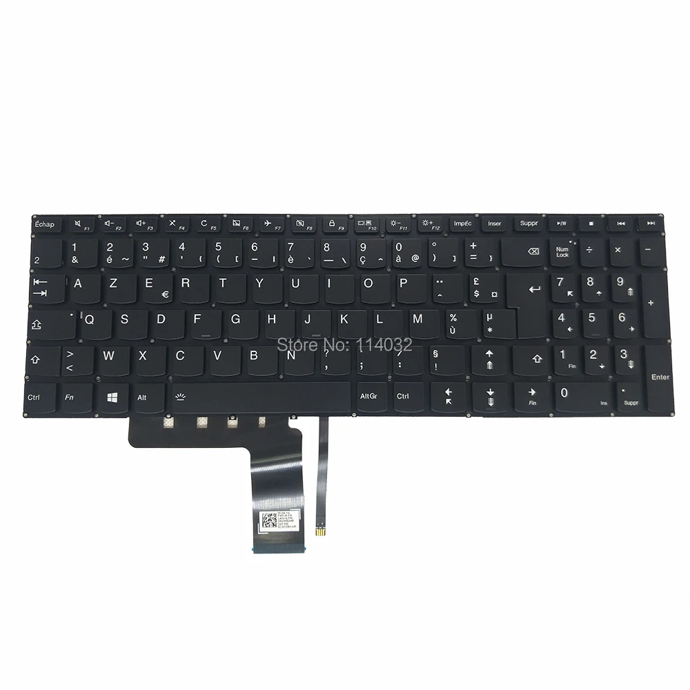 Сменные клавиатуры с подсветкой клавиатура 310 15IKB для lenovo IdeaPad V310 510 110 15ISK v110 15ast FR