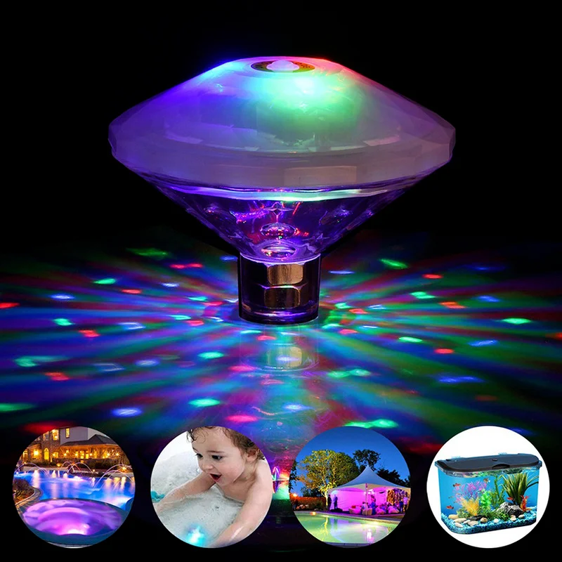 

pool light Floating Underwater Light RGB Submersible LED Disco party Light Glow Show Swimming Pool zwembad accessoires piscina