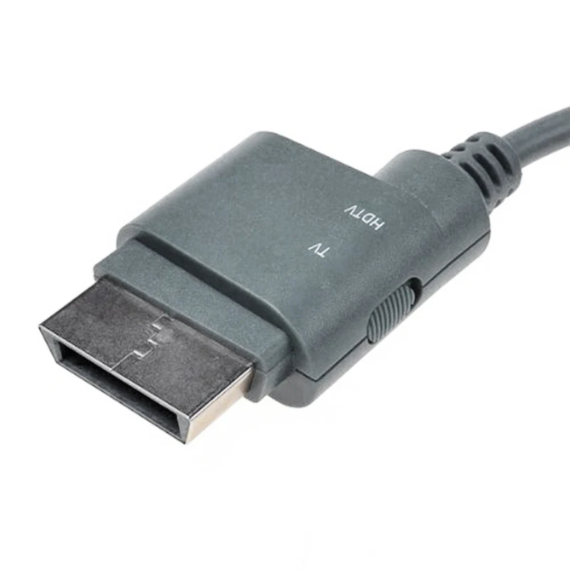 1 шт. компонентный AV-кабель HDTV для XBOX 360 (серый) все AV-разъемы компонентов Y/Pr/Pb