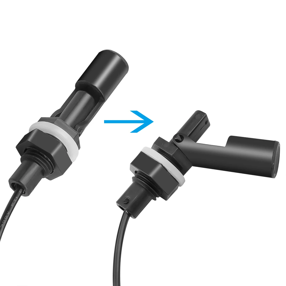 Регулируемый горизонтальный Поплавковый выключатель Мини Датчик потока для