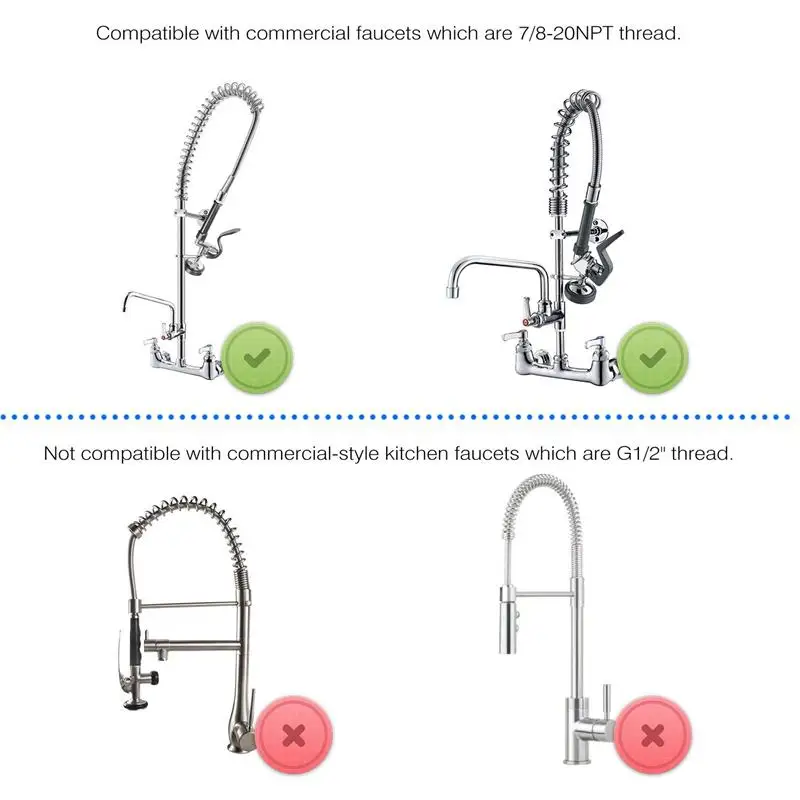 Распылитель Pre краску детали Коммерческая кухонный кран хромированная отделка