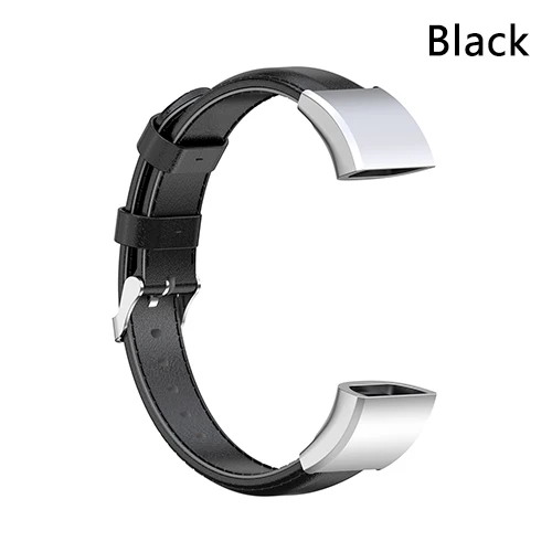 Кожаный браслет для huawei band 3/Band 3 Pro/TER-B09/TER-B29 Смарт-часы аксессуары замена браслета - Цвет: Black