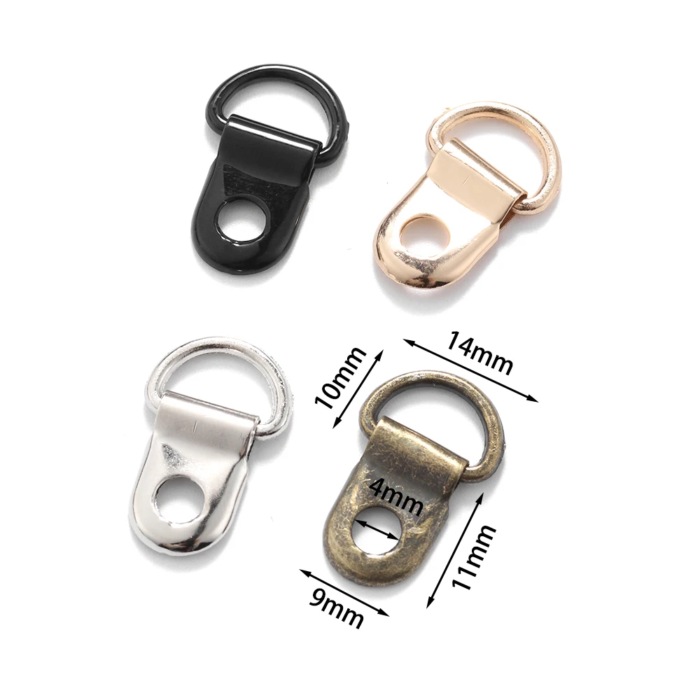 

10sets/Bag D DIY Ring Buckle Hiking Climbing Boots Practical Repair Buckles Craft Leather Bags Decorative Accessories Wholesale