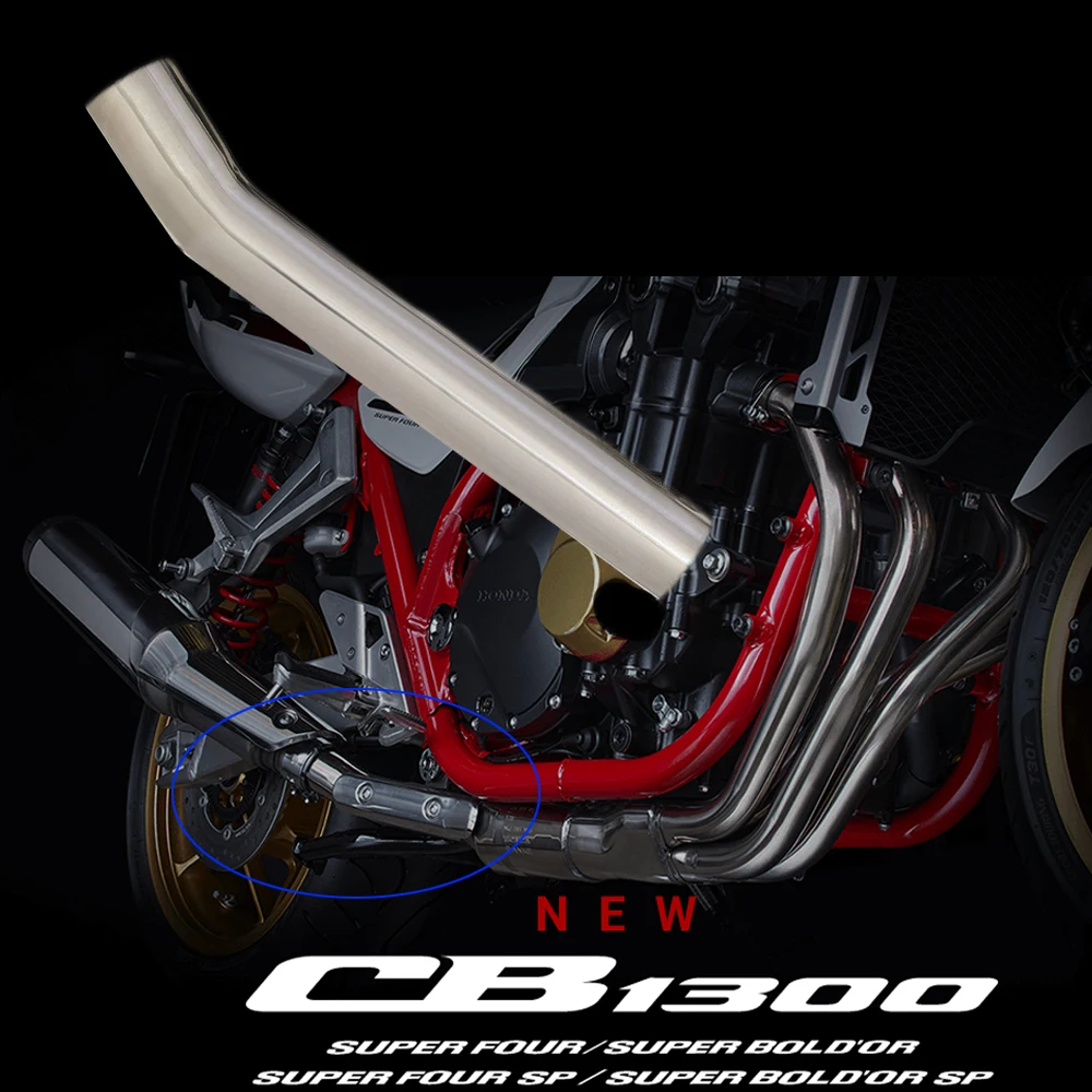 Слипоны для Honda CB1300 CB 1300 средняя контактная труба от 2003 до 2015 мотоцикл полная