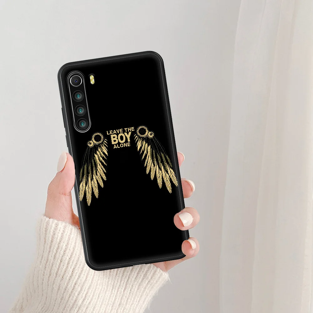 

London Fashion Brand Boy Phone Case For Xiaomi Redmi Note 7 8 8T 9 9S 4X 7 7A 9A K30 Pro Ultra black Shell 3D Coque Luxury