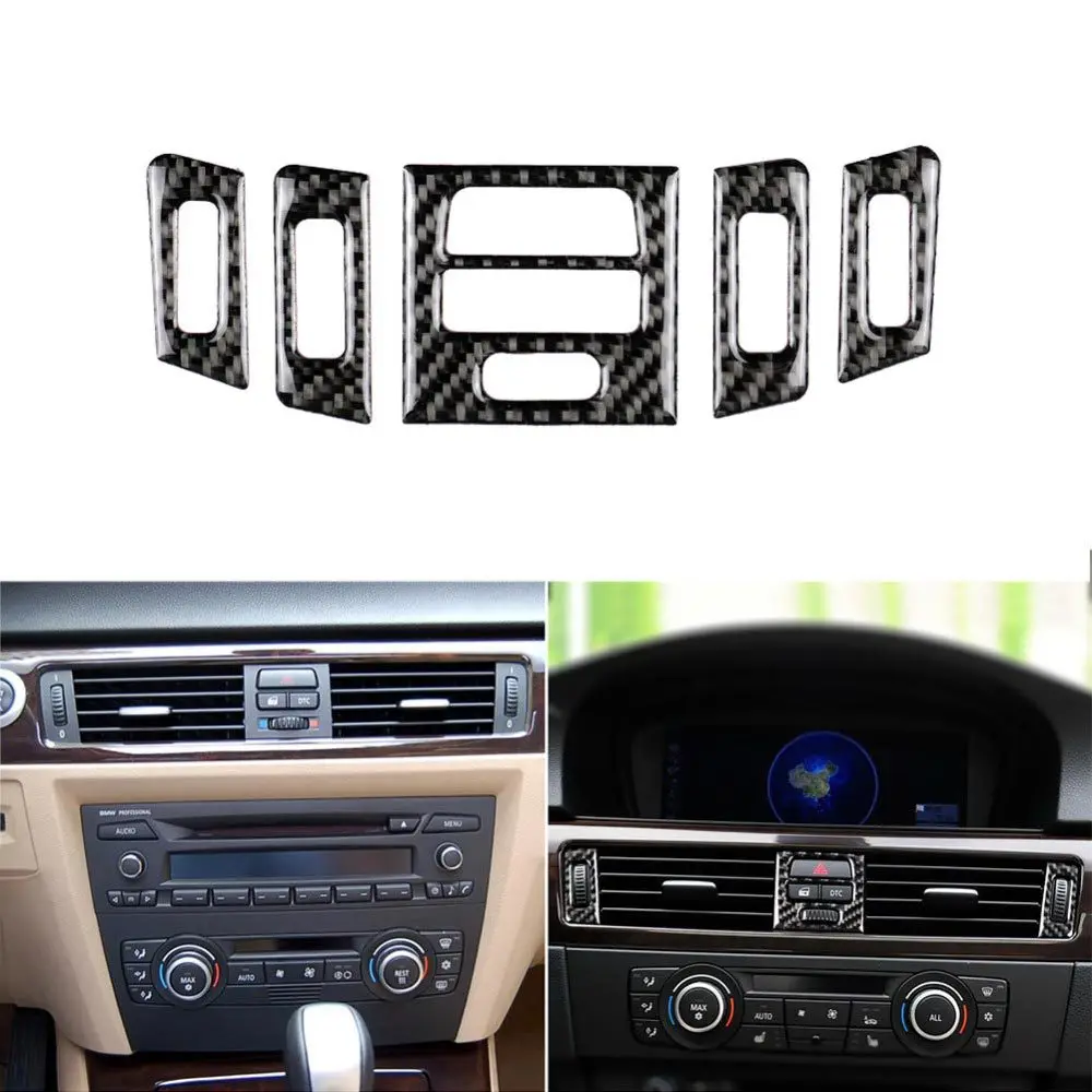 Air Vent Outlet Trim Cover Trims For BMW 3 Series E90 E92 E93 2005-2012 Replacement Parts Interior Accessories Decorative 5PCS | Автомобили