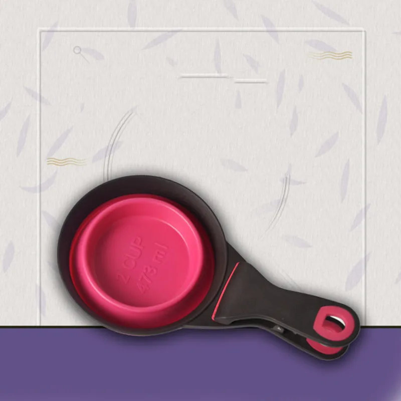 Портативный складной собачья миска для домашних животных Кошки силикона