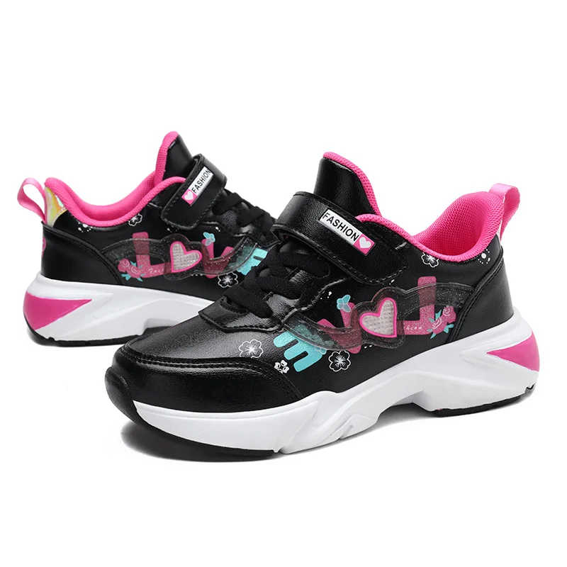 

Girls Sweet And Cute Princess Shoes Microfiber Leather Casual Shoes All-Match Simple Student Shoes Spring Autumn