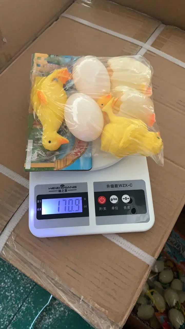 

Little Chicken Hatching Egg Set Simulation Poultry Animal Decoration Education Cognitive Modle Toy Easter Gift Suitable For Kids