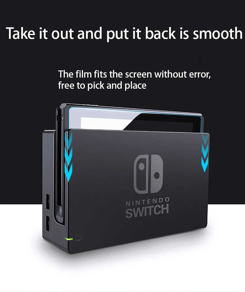Для экрана nintendo Switch стеклянная пленка для защиты от царапин NS HD пленка NX стеклянная пленка