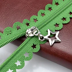 10 шт. Meetee 3#25 см Красивые закрытые нейлоновые молнии для DIY сумка портновский пошив ремесло аксессуары для одежды 18 цветов A1-3 - Цвет: 17 green