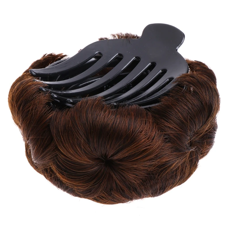 Y1UE женская заколка для волос с синтетическими декоративными волосами головной