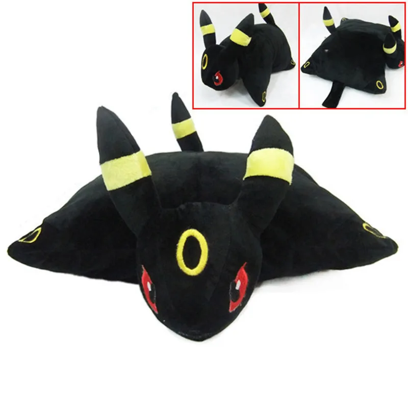 

30*40cmplush Umbreon stuffed soft cartoon movie toy cute Favorite Pillow doll high quality christmas Halloween birthday gift kid