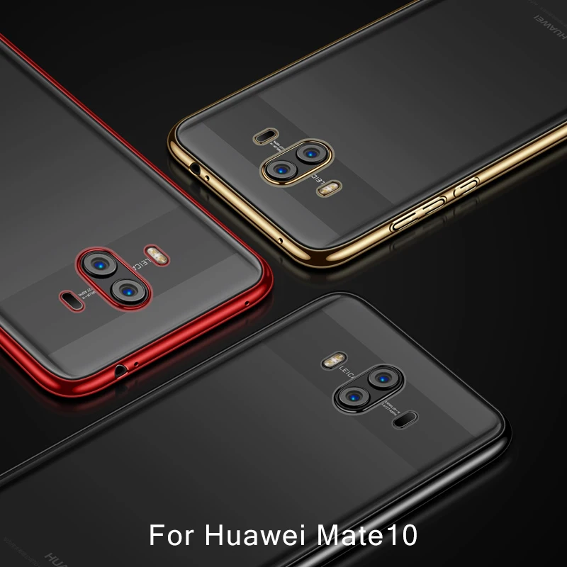 Противоударный чехол для huawei mate 10 Lite Pro P10 P9 P8 2017 Plus s Honor 9 8 V9 Мягкий ТПУ|Бамперы| |