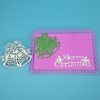 christmas bells christmas tree leaf metal cutting die scrapbook paper gift card diy decoration forming template