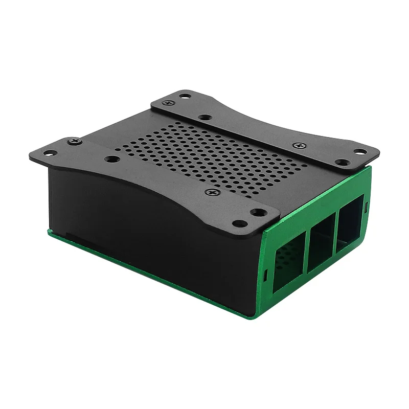 Raspberry Pi 4 Модель B алюминиевый чехол металлический корпус с подвесным кронштейном
