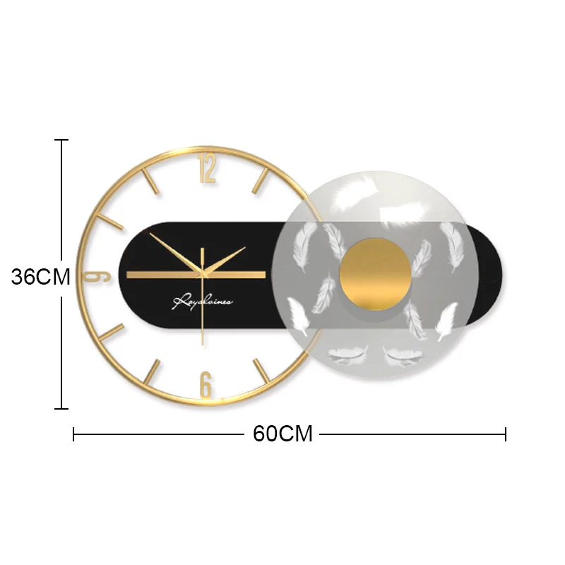 

Настенные часы TUDA металлические