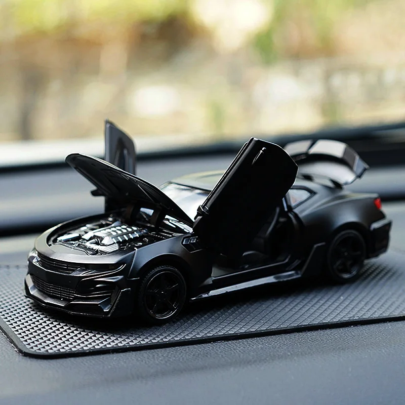 

1 Pc Simulation Mini Sports Car For Chevrolet Camaro Sports Car Simulation Alloy Car Model Crafts Decoration Collection Toy Gift