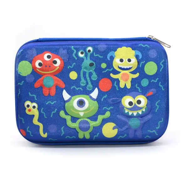 W Симпатичный футляр для карандашей estuche escolar kawaii kalemlik cartucheras para lapices escolares kalem kutusu pennenzak clear SEQUINS astucci - Цвет: W