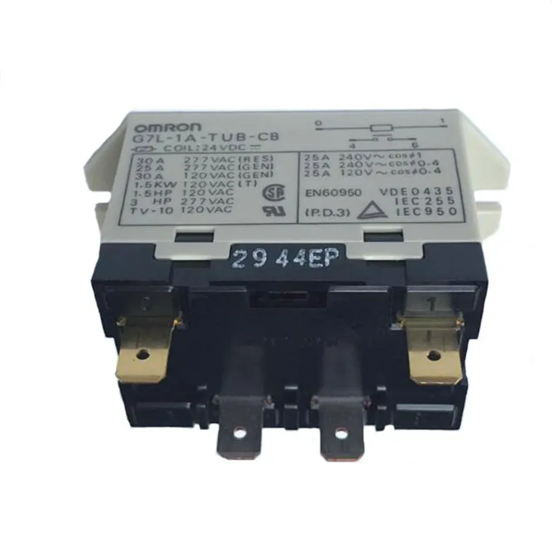 

NEW 24V relay G7L-1A-TUB-CB G7L1ATUBCB G7L 1A TUB CB 24VDC DC24V 24V