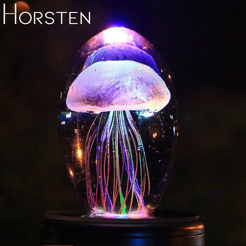 Светодиодный 3d светильник с Медузой и рыбой для вечеринок праздников|Ночники| |