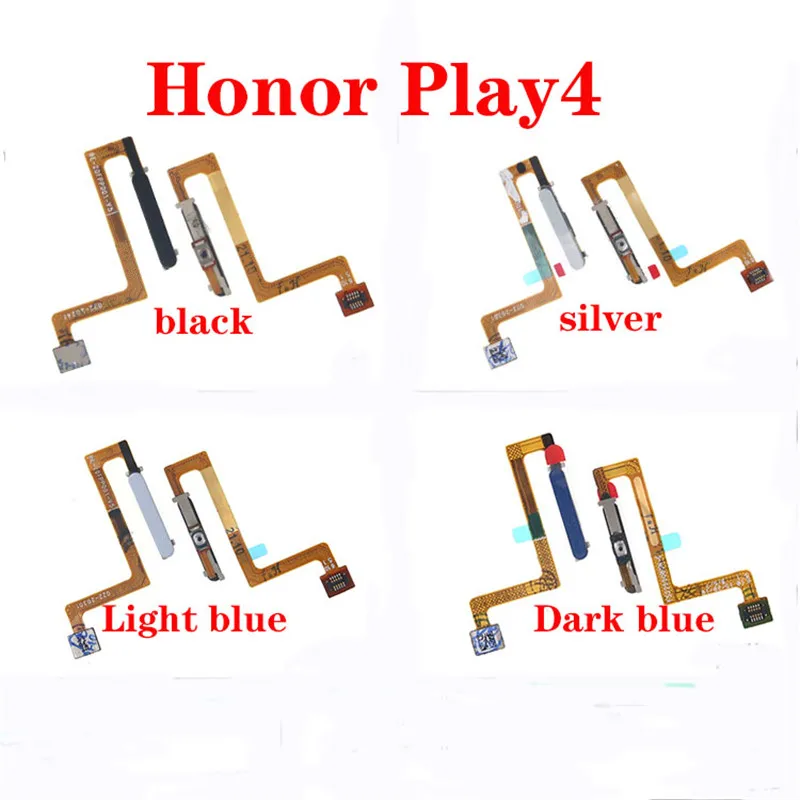 

For Honor Play4 Original touch ID Fingerprint Sensor scanner Home Return Key Menu Button Flex Cable