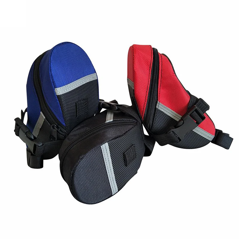 Nylon waterproof Bicycle Saddle Rear Seat Storage Bag Ultralight Tail MTB Road Repair Tools Saddlebag | Спорт и развлечения