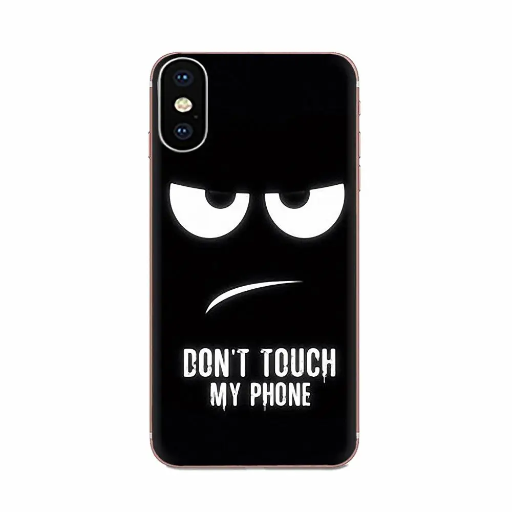 Back Covers Hybrid For Xiaomi Redmi Note 2 3 3S 4 4A 4X 5 5A 6 6A Pro Plus Don't Touch My Phone | Мобильные телефоны и