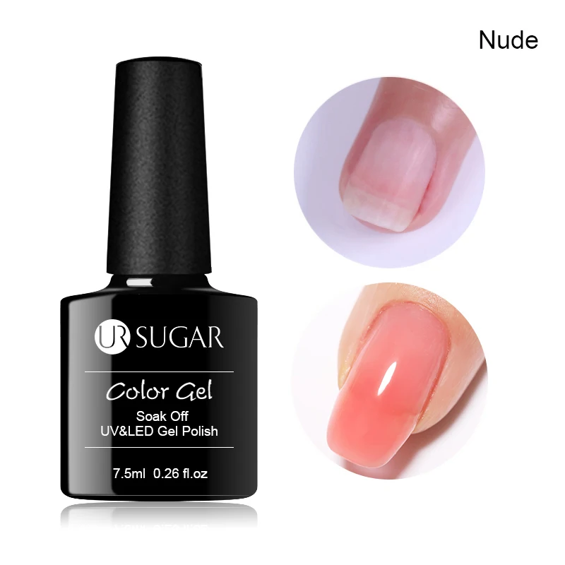 Ur Sugar 30 г полигелевый удлинитель для пальцев, кристально-Желейный гель для ногтей, УФ светодиодный твердый гель, акриловый строительный УФ-гель - Цвет: 77