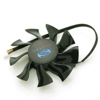 fd8015h12s 75mm vga fan for sapphire hd6850 hd4860 hd5850 hd4890 graphics card cooling fan 4pin