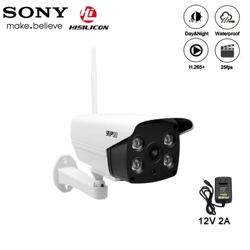 5MP/4MP/3MP/2MP 4 шт Массив светодиодный H.265+ ICsee 25fps 128G ONVIF два аудио Onvif Водонепроницаемая wifi Беспроводная ip-камера