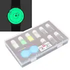 Часы светящийся Флуоресцентный порошок Набор для смешивания жидкости сделай сам инструмент для размешивания Предупреждение часть часов инструмент для ремонта аксессуар для часовщика