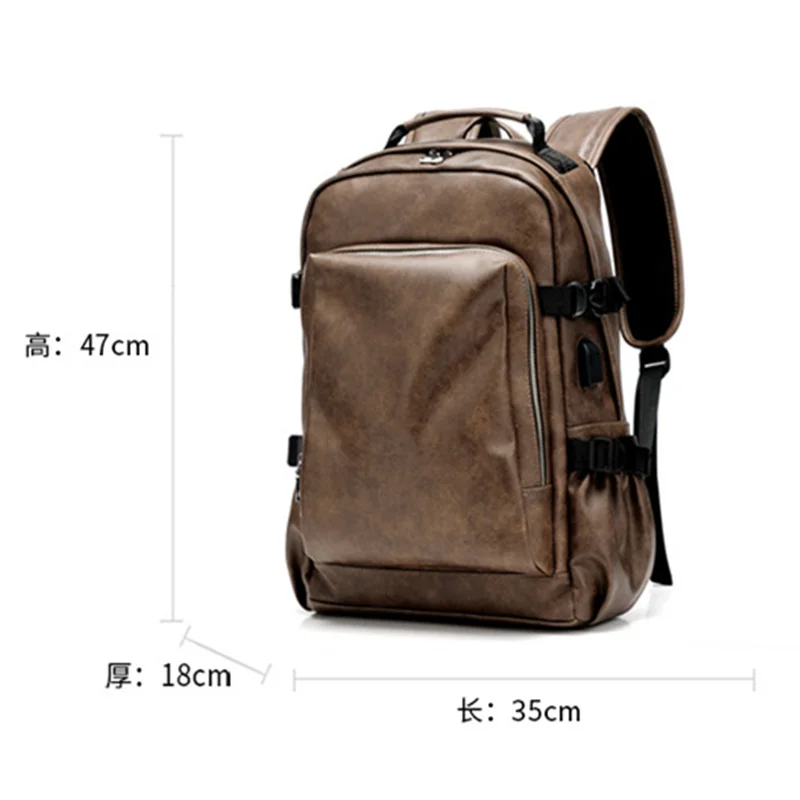 Деловые повседневные Рюкзаки дорожная сумка черные мужские Наплечные Сумки из