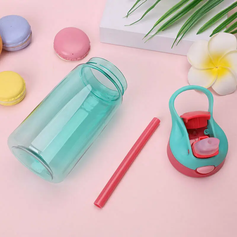 Многоцветный 400 мл Спортивная бутылка для воды в стиле пэчворк детей и подростков