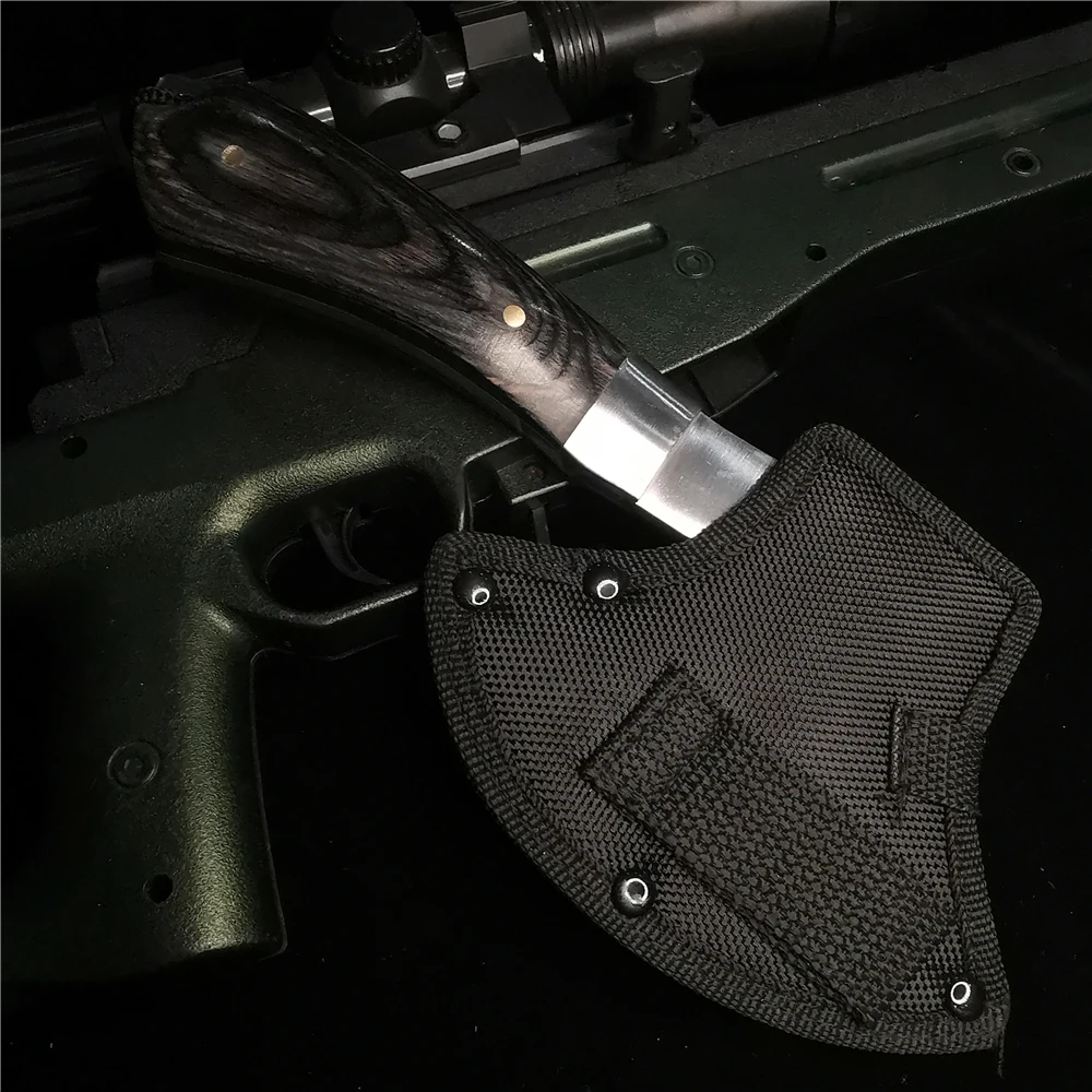 Топор с короткой рукояткой 8 66 дюйма острый и прочный нож из толстой нержавеющей