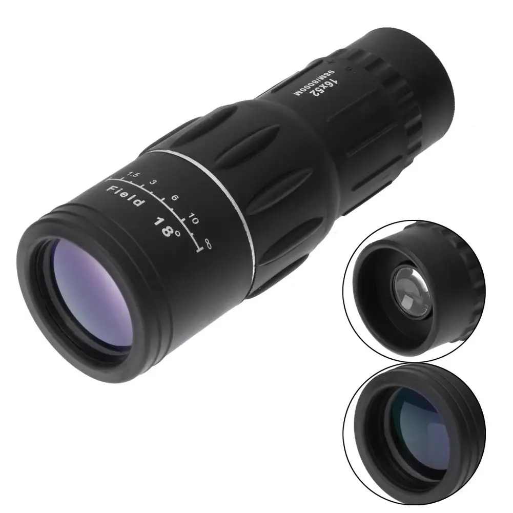 

16X52 Dual Focus Monocular Telescope Hunting Spotting Upgrade Handheld for Tourism Sightseeing Fishing Sailing Accessories