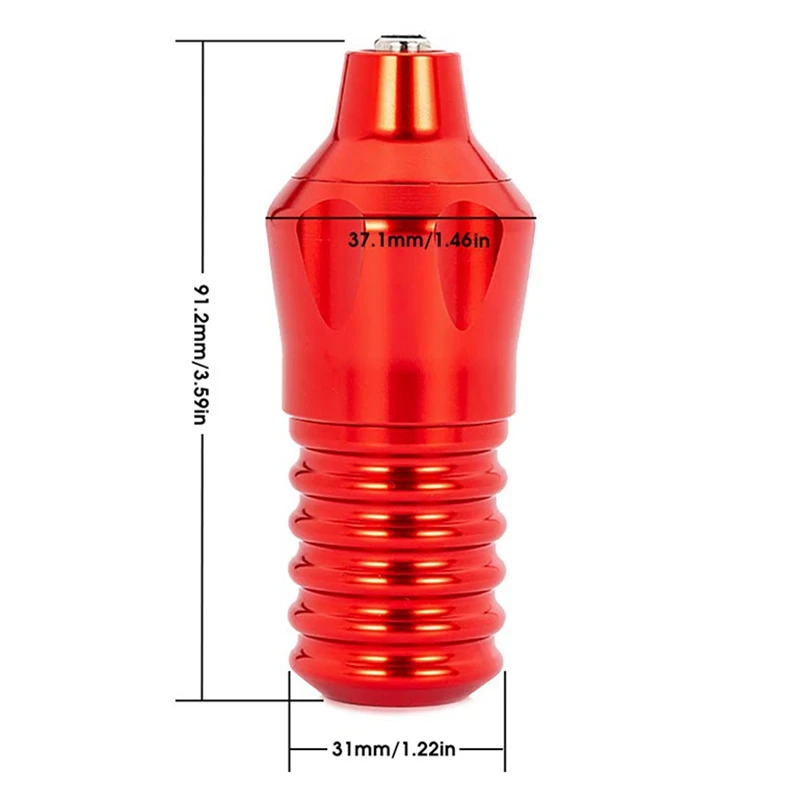 

Rotary Tattoo Pen Machine Tattoo Machine for Professional and Beginner Tattoo Artists Red