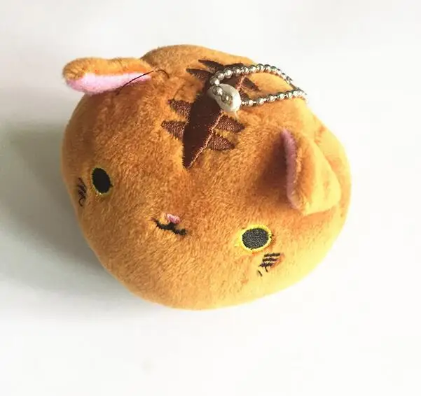 brown Новинка 1 шт. 6 цветов KAWAII 8 см кошки мягкие игрушки брелок кошка подарок плюшевая игрушка кукла детская вечеринка день рождения плюшевые игрушки для девочки Новинка - Цвет: brown