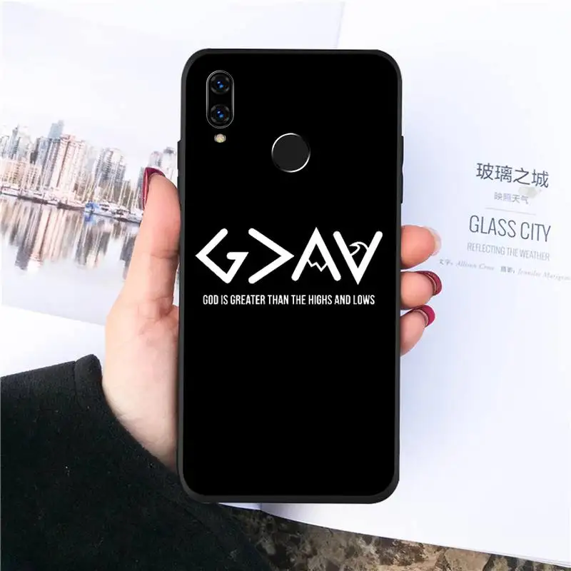

Faith Christian Religious Jesus Phone Cases For Huawei honor Mate P 10 20 30 40 Pro 10i 9 10 20 8 x Lite Luxury brand shell