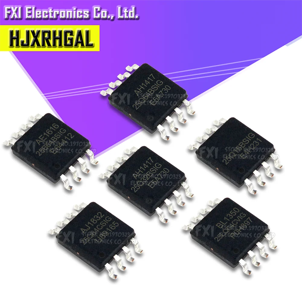 

5PCS GD25B64BSIG GD25LQ64CVIG GD25Q16BSIG GD25Q32BSIG GD25Q64BSIG GD25Q64CSIG GD25Q80BSIG 25Q16 25Q32 25Q64 25B64 SOP8 SOP SMD