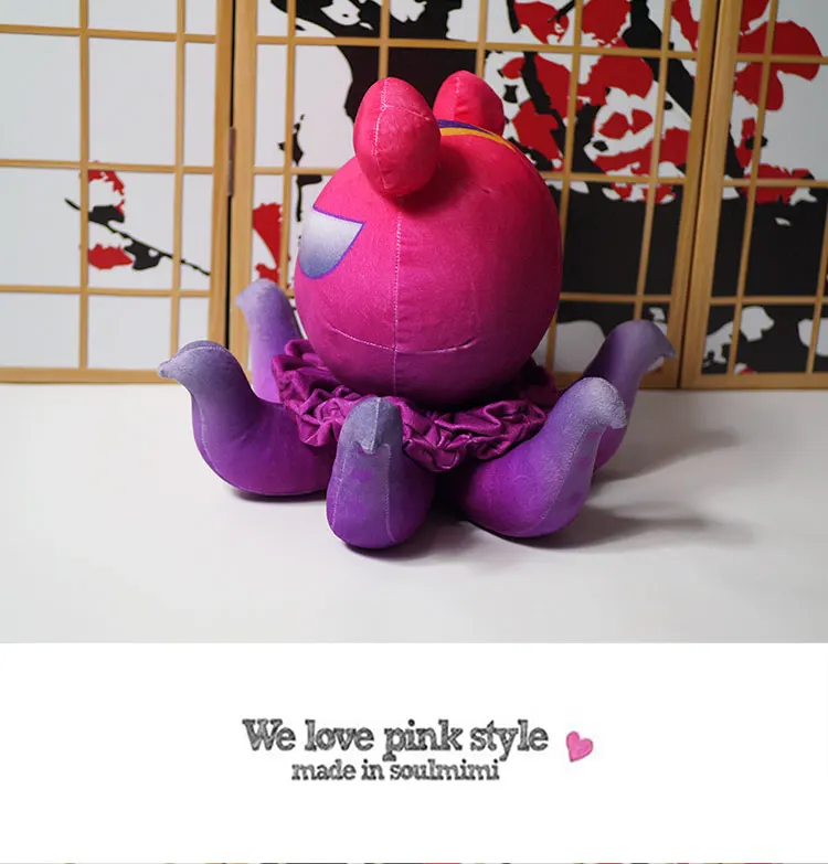 Zoe plush toy Game Aspect of Twilight ZOE octopus hero plush doll cosplay soft pillow for gift
